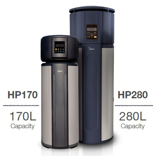 Midea HP170 / HP280 Heat Pump Hot Water
